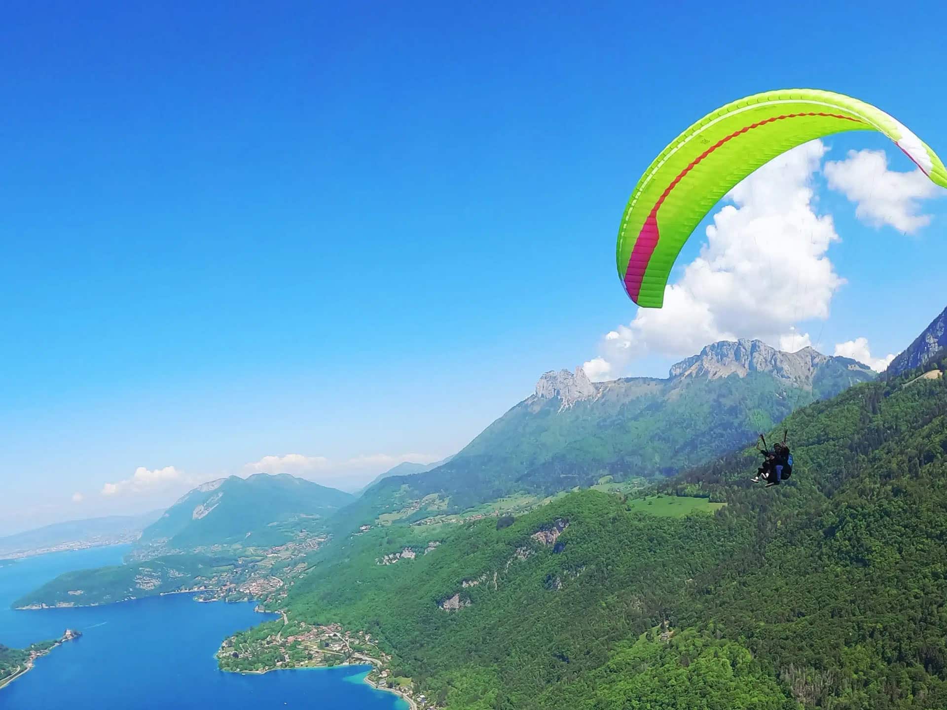 Vol parapente Annecy Horizon